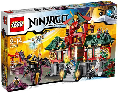 LEGO Set-Battle for Ninjago City-Ninjago-70728-1-Creative Brick Builders